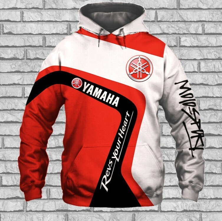 YAMAHA Racing Red Hoodie