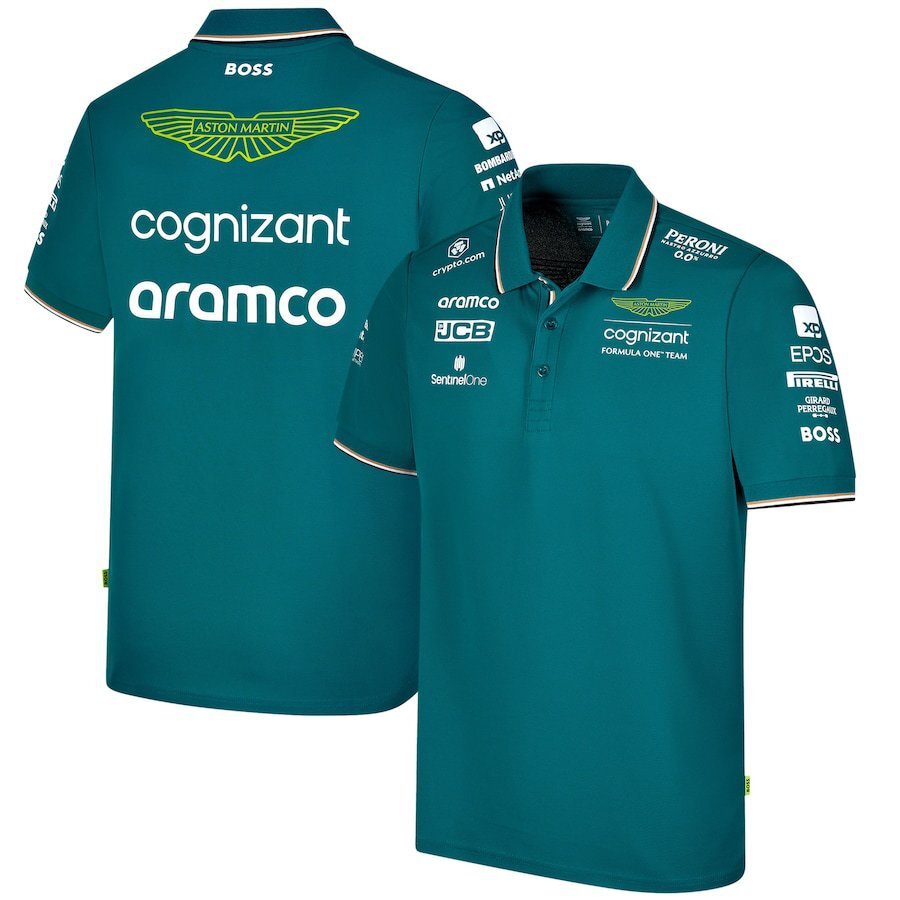 2023 Aston Martin Aramco Cognizant F1 Polo