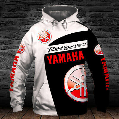 YAMAHA Racing Red Hoodie