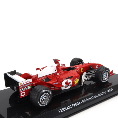 F2004 #1 Micheal Schumacher 2004 World Champion Car Model 1:43