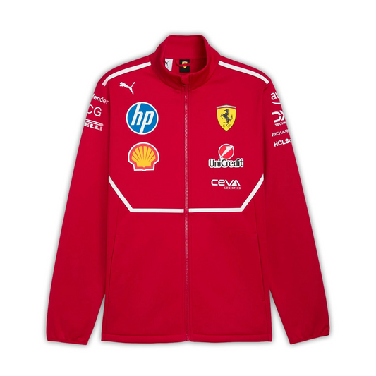 2025 Scuderia Ferrari F1 Softshell Team Jacket